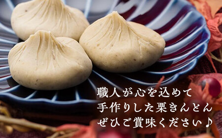栗きんとん10個 / 栗 くり 栗きんとん くりきんとん 和菓子 スイーツ / 恵那市 / 良平堂 [AUDB025]