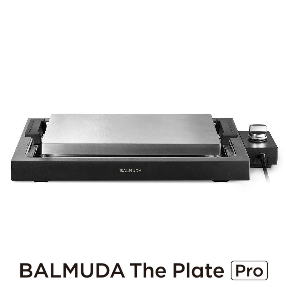 【ふるさと納税】バルミューダ BALMUDA The Plate Proブラック K10A-BK／JP 137000円 13万7000円 ｜ BALMUDA プレート ホットプレート シンプル 電気グリル 調理家電 家電 おしゃれ リビング キッチン 武蔵野市 レビューキャンペーン
