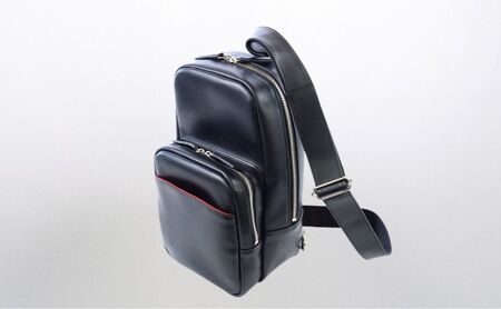 防水革 ボディバッグ ブラック ディープブルー ブラウン レザー メンズ レディース ユニセックス バッグ レザーバッグ 本革 日本製 職人手づくり ブランドバッグ 姫路市 兵庫県 Black