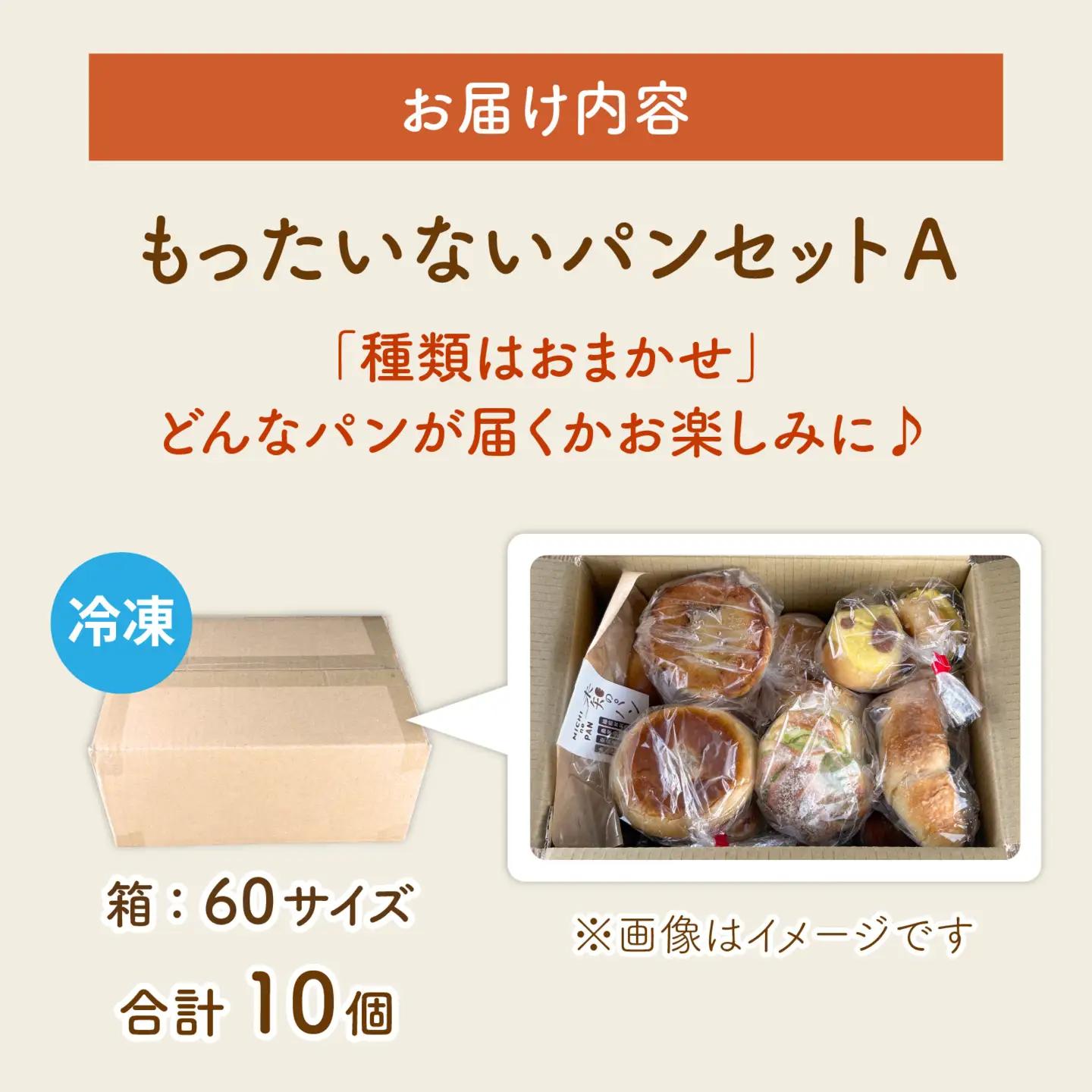 もったいないパンセットA(10個) 冷凍 パンパンパンパン