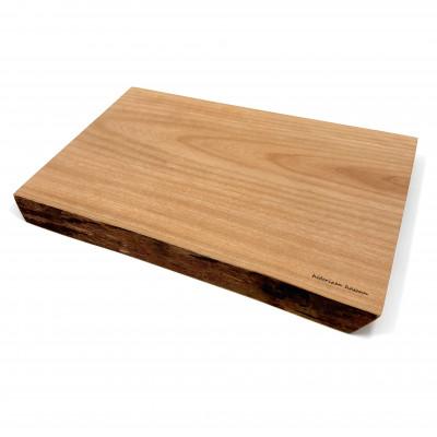 ふるさと納税 丹波市 ガラスのような木のお皿「一人膳 八寸」サクラ　Lサイズ　1枚 |  | 01