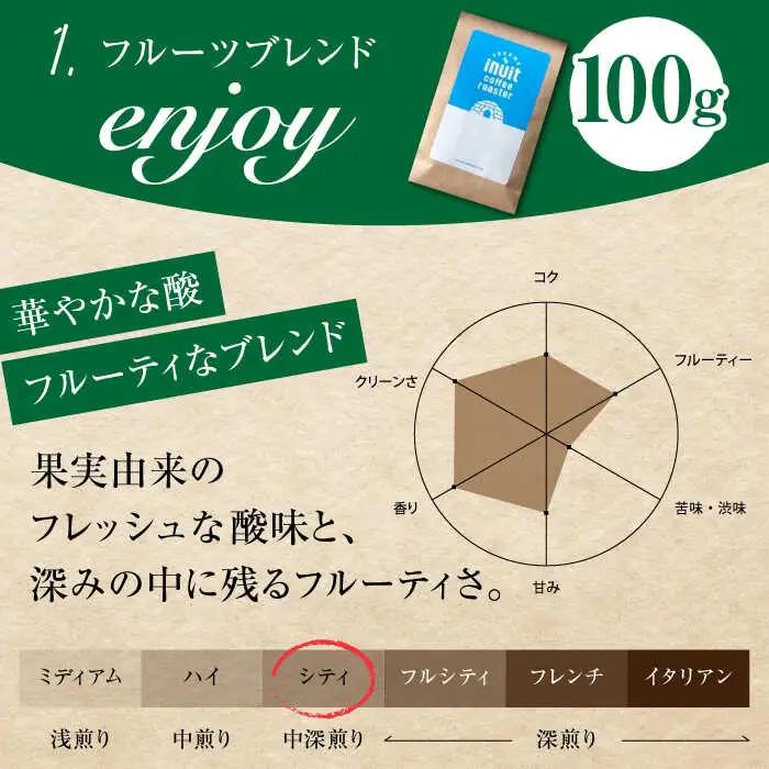 【全3回定期便】 【中粗挽きタイプ】フルーティな中煎り ＜スペシャルティコーヒー＞ 400ｇセット 【イヌイットコーヒーロースター】[ASAB031]