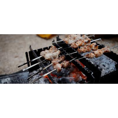 ふるさと納税 高松市 3WAY焚火BOX和柄スタンダードセット(五徳4本付属)+ グリル鉄板L4.5ミリ厚(オプション品) |  | 02