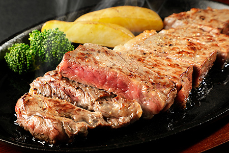 北海道　牛肉　ステーキ｜十勝ハーブ牛　サーロインステーキ＜計400g＞　［016-H60］　※オンライン申請対応