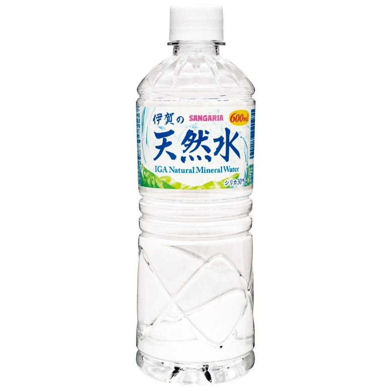 サンガリア伊賀の天然水 (600ml×2ケース）【igge0003】