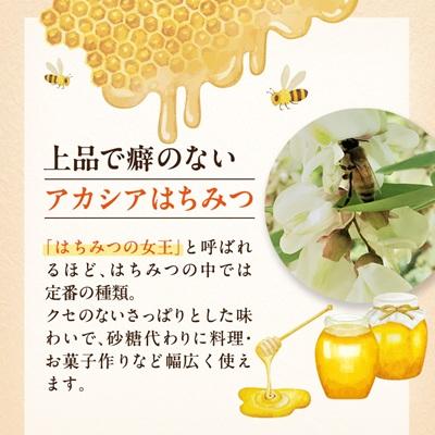 ふるさと納税 茅野市 信州産アカシアはちみつ600g・百花はちみつ600gセット |  | 01