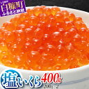 【ふるさと納税】本物の味を楽しむ 塩いくら 400g（200g×2） 鮭卵 ふるさと納税 いくら 海鮮 皆さまのお声で塩分量を調節 いくら好きな方も お子様からお年寄りまで みんなが楽しめる 減塩 塩イクラ 北海道 小分け ふるさと 人気 ランキング いくらの町 白糠町