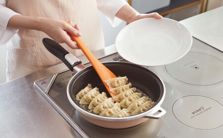 フライパン 24cm 浅型 取っ手が取れる ピタパン シャンパンゴールド アサヒ軽金属