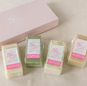 杵つき餅 4パックセット（白餅1・草餅1・豆餅1・玄米餅1）有機jaS認証米 |津南町 もちセット