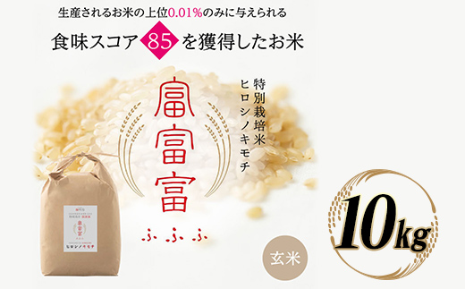 ≪先行予約≫富山県ブランド米 富富富 玄米 10kg ふふふ ブランド米 国産 米 お米 日本米 ギフト 贈り物 備蓄 防災 食品 陽咲玲 はるざれ F6T-904