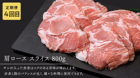 【 厳選 4部位 】至福 の ローズポーク 定期便 ( ミニコース ) [AE081ci]