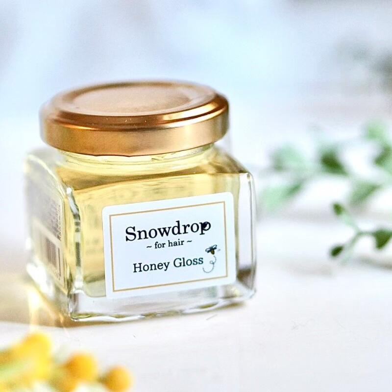 【ふるさと納税】 スタイリング 剤 Snowdrop （ スノードロップ ）　オーガニック ハニーグロス 45g ハチミツ 蜂蜜 スタイリング剤 グロス サロン 美容師 美容院 保湿力 キープ力 パーマ 巻き髪 濡れ髪 濡れ感 送料無料 千葉県 旭市 株式会社Oneworld
