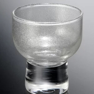 みよし漆器本舗 紀州塗り ぬりもん de Verre 盃 涼銀 70ml