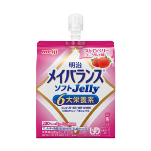 明治メイバランスソフトJellyストロベリーヨーグルト味125ml×36個