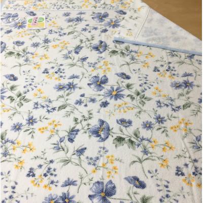 ふるさと納税 泉大津市 【ダブル】丸洗いOK　タオルケット　1枚　ブルー　N-MTD-18052 |  | 02