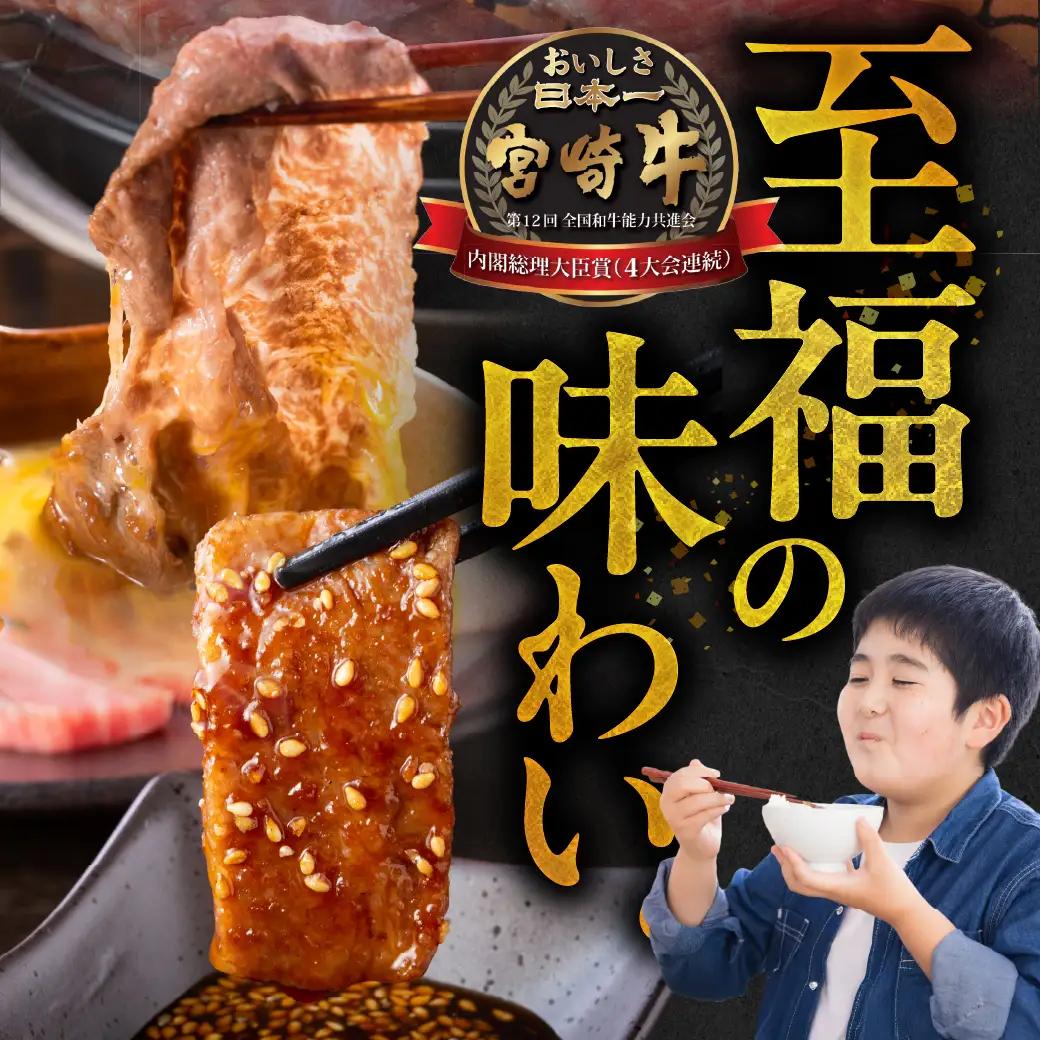 宮崎牛焼肉2種2kgセット(霜降り800g 赤身1200g)〔32-N2-002-2kg-S8A12-CF〕_(都城市)