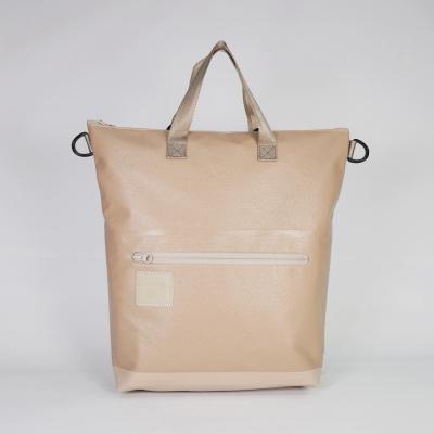 ふるさと納税 横浜市 TENT BAG SARAH.01　防水バッグパック【ベージュ】