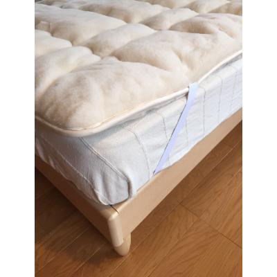 ふるさと納税 宇治市 ウールスライバーニット使用ウール敷きパッド(シングルサイズ) |  | 02