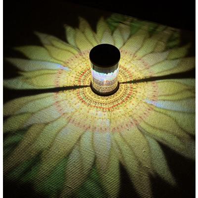 ふるさと納税 尾張旭市 酒井敦美の光の切り絵あんどん(たいようの花) |  | 01