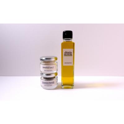 ふるさと納税 世田谷区 【自家製】燻製調味料3点セット(燻製オリーブオイル・燻製ソルト・燻製ペッパー) |  | 01
