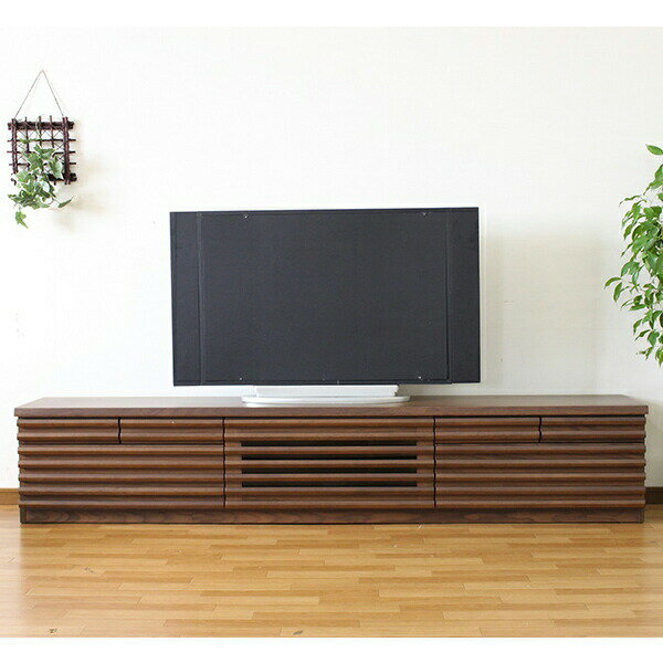 【ふるさと納税】アストロ200TVボード（ウォールナット）　テレビ台 【開梱・設置】AX066 新生活