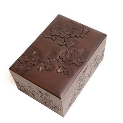 ふるさと納税 長野県 軽井沢彫　裁縫箱(宝石箱)　長野県伝統的工芸品