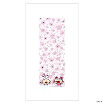 ふるさと納税 京都市 【ふるさと納税特別仕様】版画「カイカイキキ 桜咲く 」シリアルNo.入り限定カード付き 村上隆