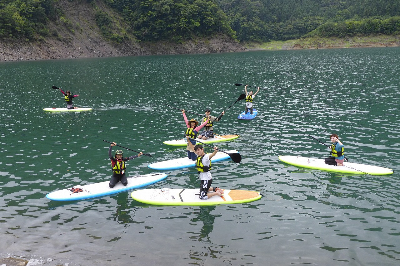 SUP体験の風景