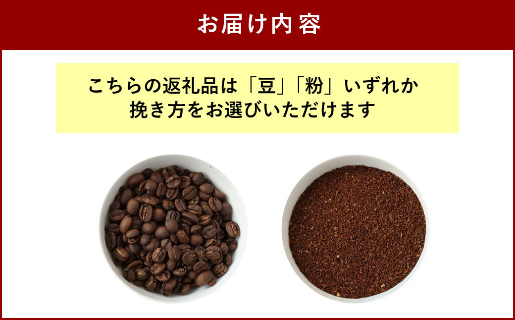 【3ヶ月定期便】 スペシャリティ コーヒー 【豆or粉】選べる挽き方