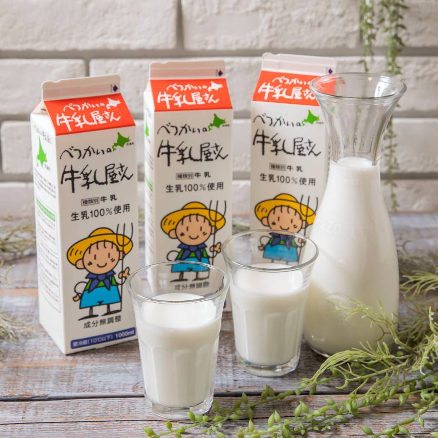 ＜べつかい乳業＞べつかいの牛乳屋さん 牛乳1L×6本