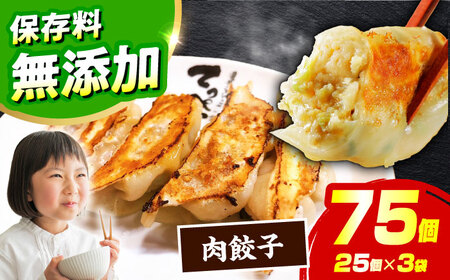 「肉餃子」75個(25個×3パック)無人屋[AOCX011] 餃子 餃子 餃子 餃子 餃子