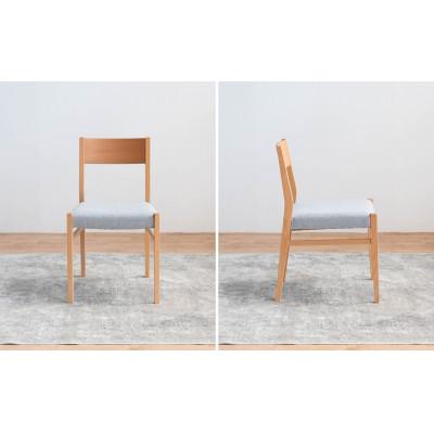 ふるさと納税 大川市 DCジャンブル01 ダイニングチェア ビーチクリア アネルカグレー 1脚 |  | 02