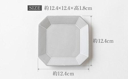 【美濃焼】DesPres-デプレ- 八角 プレートS WHITE、BLACK、GOLD 3枚セット｜食器 皿 ケーキ デザート 美濃焼 取り皿 セット 小皿 ケーキ皿 デザート皿 おしゃれ アンティー