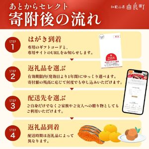 【ふるさとギフト】 あとからセレクト 【60万円】/ 選べる金額 みかん まぐろ 梅干し 梅酒 牛肉 しらす こめ油 海鮮 柑橘 フルーツ 訳あり 駆け込み 和歌山 由良町【atokara020】