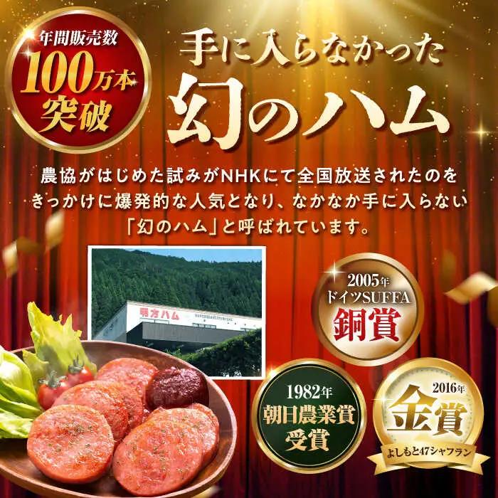 【12回定期便】明方ハム詰め合わせ Bセット[AVBA008]ハム 定期