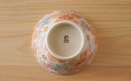 【波佐見焼】花やか 茶椀・コップ（赤）セット 食器【陶もと】[PE41] 波佐見焼