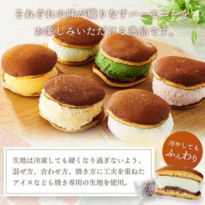 ★和・洋コラボのひんやりスイーツ！    アイスなどら焼きギフト10個入り【スピード配送】