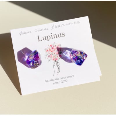 サージカルステンレス金属アレルギー対応ピアス・ブルーカラー【1676334】