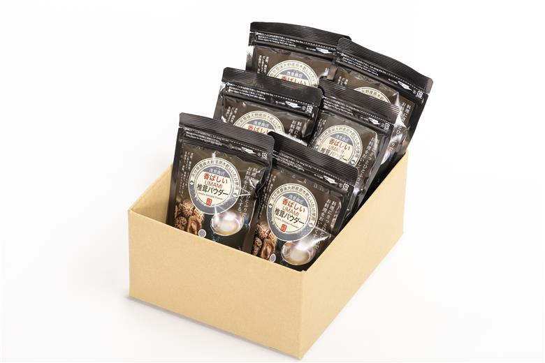 香ばしいUMAMI 椎茸パウダー 6袋 (50g×6袋) | 原木 乾燥シイタケ 乾椎茸 出汁 ダシ 調味料 粉末 万能  国産 大分県 九州 送料無料