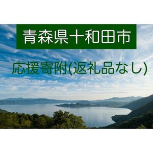 【返礼品なし】青森県十和田市　ふるさと応援寄附金