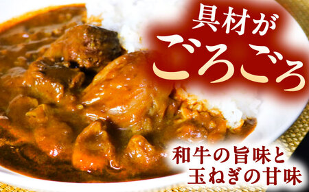 丸小本店 老舗肉屋の淡路島産の玉ねぎまるごと和牛カレー 2人前450g× 4個セット　レトルト【1510333】