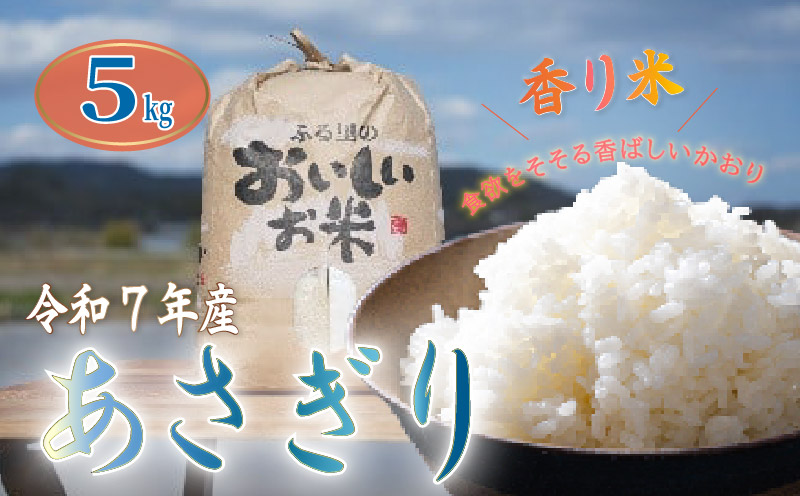 【 令和7年産 】 白米 5kg あさぎり 米 5キロ 香り米 精米 国産米 香米 おこめ アサギリ 空海ゆかりの里 うまにの おいしい お米 ふるさと納税米 ふるさと納税お米 2025年産 数量限定 期間限定 季節限定 高知 黒潮町 [1699]