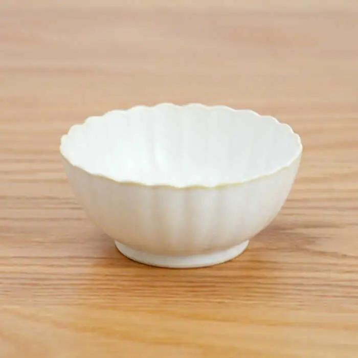 【波佐見焼】花しのぎ 丸小付 小鉢 （白） 3点セット 食器 皿 【団陶器】 [PB101] 波佐見焼