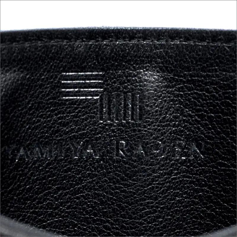 ＜TAMIYA RADEN/民谷螺鈿＞Sea shell Smart Wallet ver.2 ミッドナイトブルー