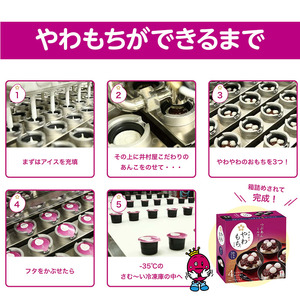 アイス やわもち バニラ 4コ 12箱 アイス