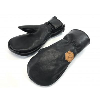 ふるさと納税 白馬村 DSPグローブ　撥水ミトン　ブラック　SS　スキー・スノーボード兼用グローブ(GS-MT) |  | 01