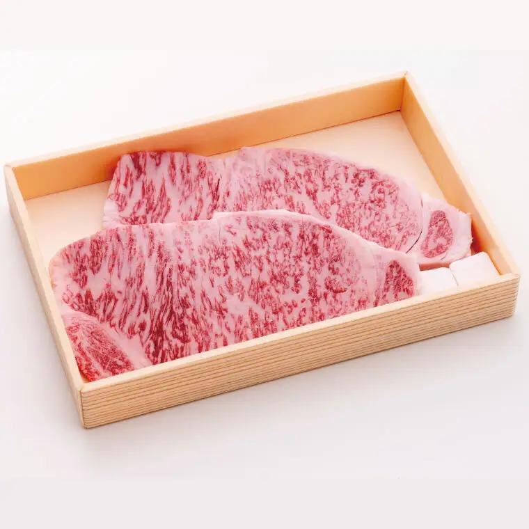 茨城県銘柄黒毛和牛常陸牛サーロインステーキ 計500g(約250g×2枚)｜肉 お肉 牛肉 サーロイン ステーキ 黒毛和牛 常陸牛 茨城県 行方市(EU-19)