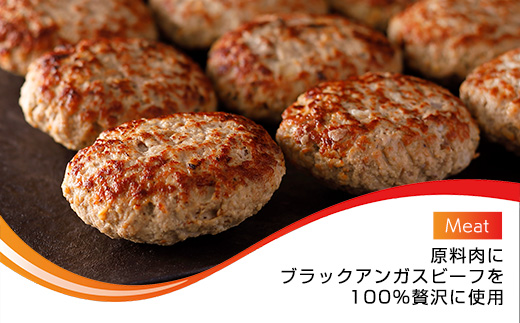 ブラックアンガスビーフハンバーグステーキ  110g×10個 ふるさと納税 ハンバーグ お肉 ステーキ 国産 牛肉 ブラックアンガスビーフ 千葉県 山武市 SMBI003