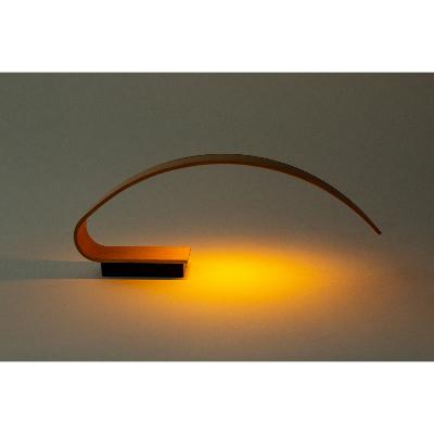 ふるさと納税 小千谷市 【雪国のブナ使用】ストーリオ タンザク ランプ アーチ型【曲げ木のテーブルランプ・USB充電式】