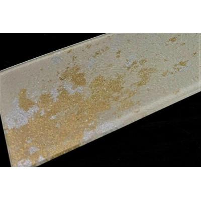 ふるさと納税 海南市 短冊プレート275(D)　古代塗り金箔漆白 |  | 01